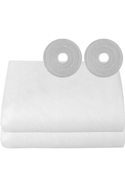 STARSTAR 2 Packs Window Insect Screens (150x200 cm) - Self-Adhesive Adjustabl...
