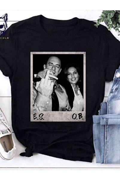 LİNA06 Benson & Stabler 90s Inspired Vintage Homage, Elliot Olivia T Shirt, L...