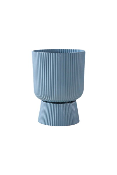 STARSTAR Plastic flower pots, flower pots with drainage holes, cute flower po...