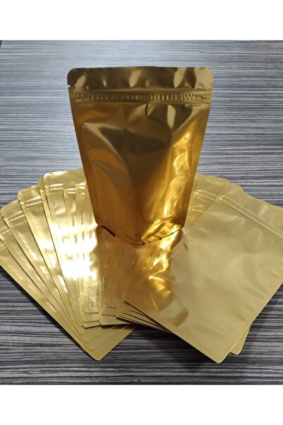 Genel Markalar GOLD ALÜMİNYUM KİLİTLİ DOYPACK 13X22 CM