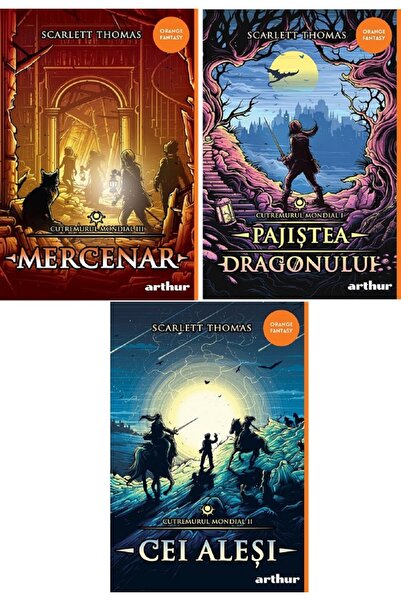 Grupul Editorial Art Pachet 3 volume: Pajistea Dragonului + Cei alesi + Merce...
