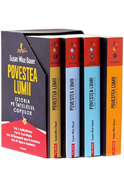 Polirom Pachet 4 volume: Povestea lumii. Istoria pe intelesul copiilor - Susa...