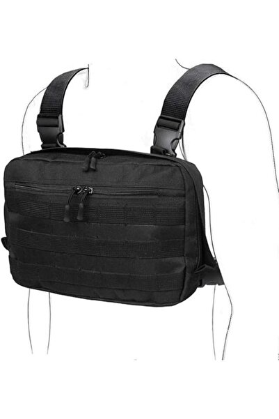 STARSTAR Chest Bag - Hip Hop Streetwear - Functional Waist Bag, Chest Pouch -...