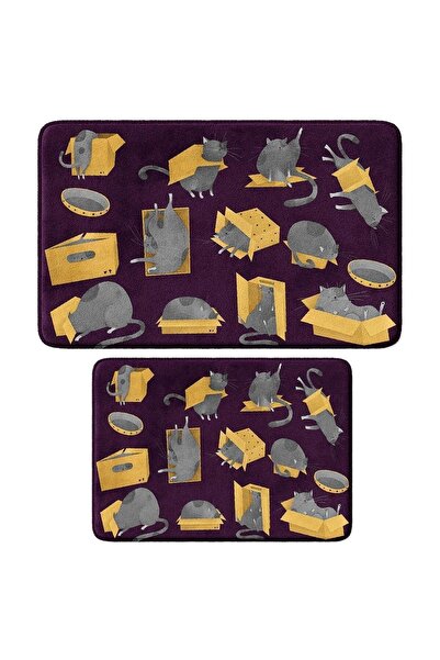 Monnhein End of the Series Cute Microfiber Non-Slip Base Machine Washable Bat...