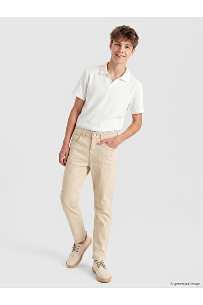 LC Waikiki Nevavm Super Skinny Fit Boy's Jean Pants with Difference