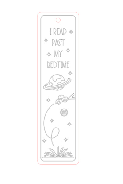 Gabcom Bookmark4 от естествено дърво, естествен цвят, 20 x 5 см, лесен за оцв...