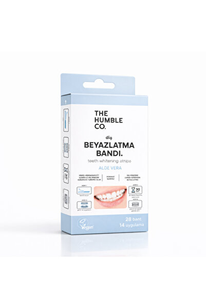 The Humble Co. Teeth Whitening Strips - Aloe Vera (28 Strips) Diş Beyazlatma ...