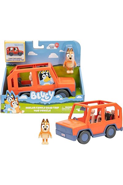Moose Toys Bluey Heeler Family Road Trip Big Car Toy