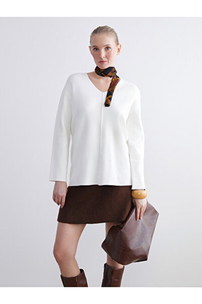 LC Waikiki V Neck Women's Knitwear Sweater