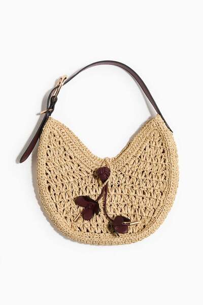 H&M Straw shoulder bag