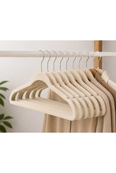 Generic Brand Set 10 Umerașe Catifelate Antiderapante