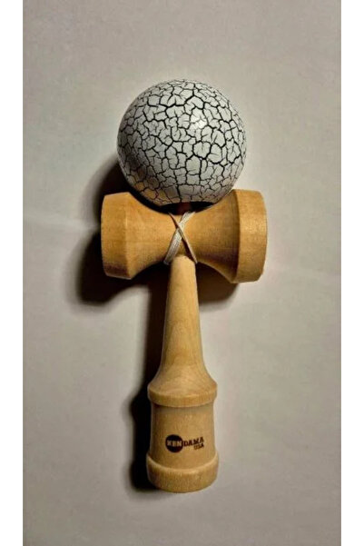 OEM Kendama Pro Krom Usa, Model Crapat, Alb-Negru