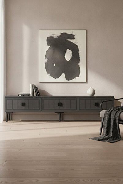 zetuna home TSA1801A - TSA180 TV STAND, TV SEHPASI ve TV ÜNİTESİ ANTRASİT 180CM