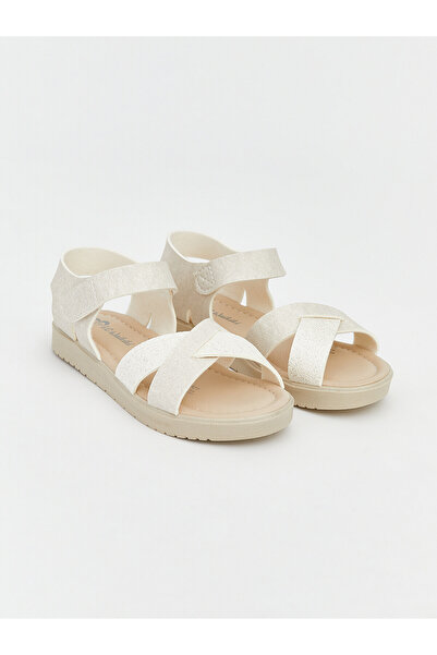 LC Waikiki Lcw Steps Ecru Baby Girl Sandals with Nevavm Difference