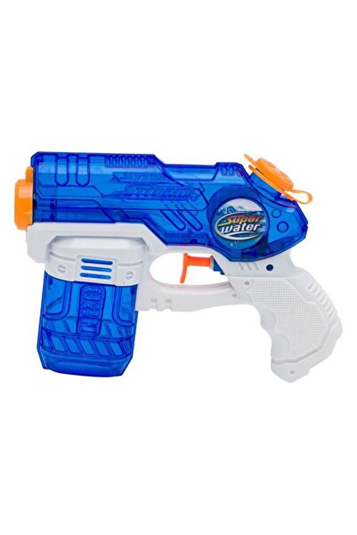 BAMI NETWORK Pistol de apa din plastic albastru alb 19cm pentru joaca