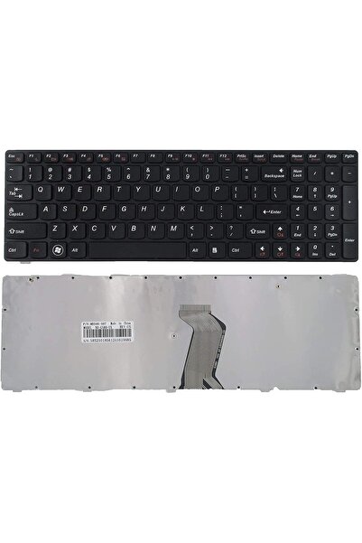 SUNMALL Keyboard Replacement with Frame Compatible with Lenovo Ideapad G580 G...