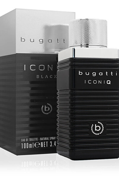 BUGATTI Iconiq Black Apă de toaletă pentru bărbați 100 ml