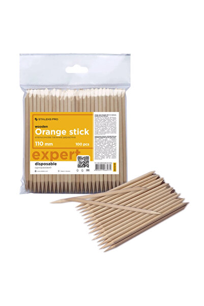 STALEKS Set bețișoare manichiură PRO 110mm DOS-30/100- 100 bucăți