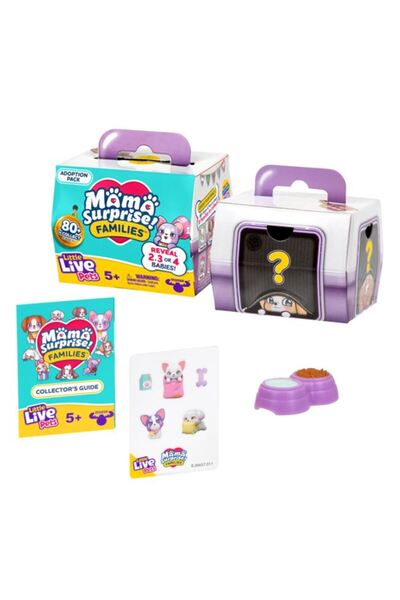 BAMI NETWORK Set interactiv catelusi surpriza Little Live Pets pentru copii