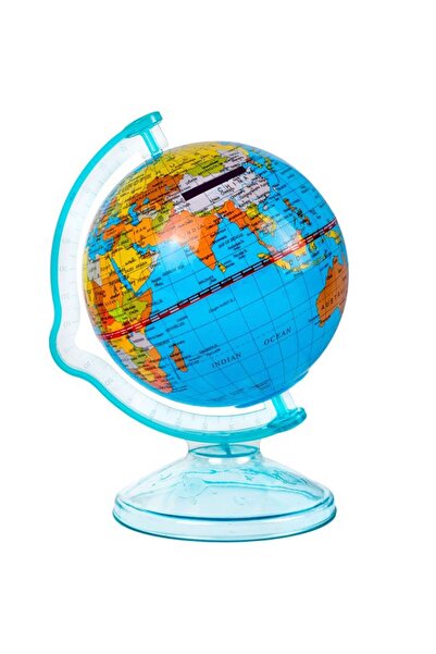 BAMI NETWORK Pusculita Glob Pamantesc Unisex Plastic 10x16 cm Cadou Copii