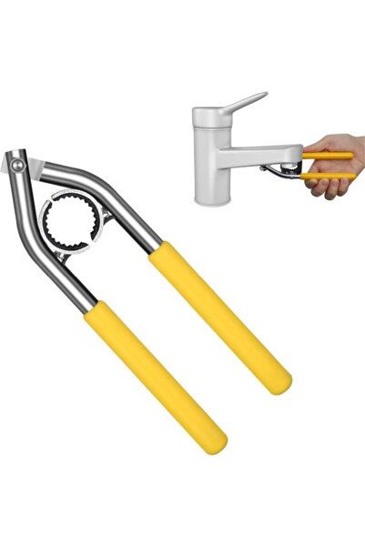 STARSTAR 1 Piece Faucet Wrench, aerator removal tool, comfortable durable yel...