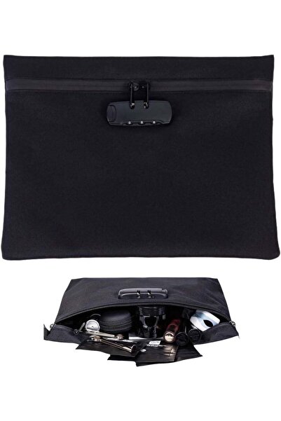 STARSTAR Fireproof and waterproof document/money pouch with combination lock,...