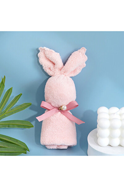 STARSTAR Rabbit Pattern Fleece Towel – Kids' Bath Towel/Kitchen Towel, Birthd...