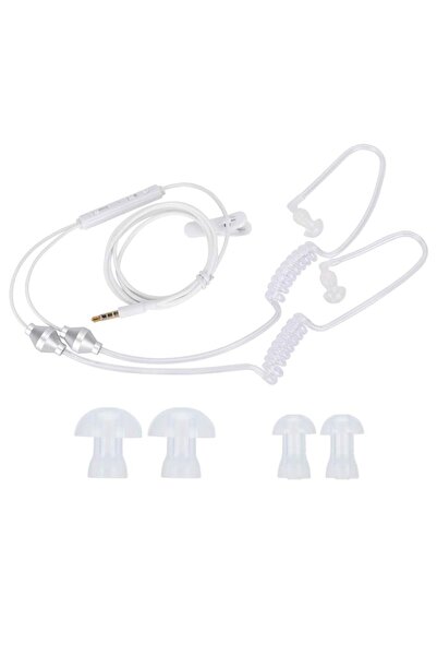 STARSTAR Air-acoustic tube headphones, dual-helix anti-radiation headphones f...