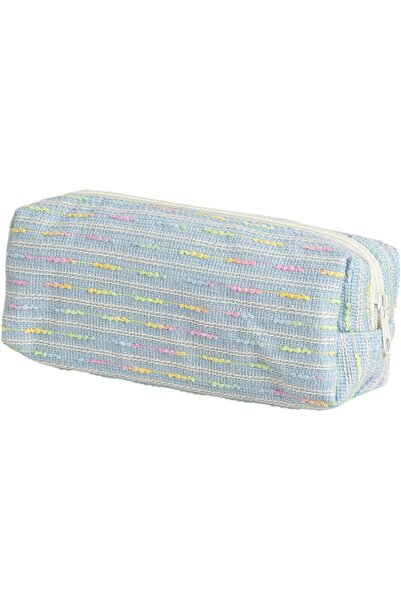 STARSTAR Corduroy pencil case, vintage stationery bag, solid color pencil cas...