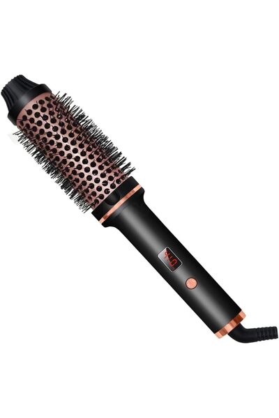 STARSTAR Dual-ended PTC heated curling iron, straightening comb, 38mm, heated...