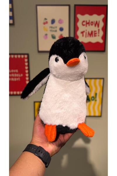 Klasik Siyah Beyaz Penguen Peluş Oyuncak - Sevimli Bebek & Çocuk Uyku Arkadaşı