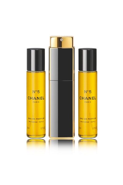 Chanel N ° 5 парфюмни води 3 x 20 мл за жени, бутилка за многократно пълнене