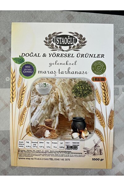 Bol Yoğurtlu Ustaoğlu Doğal Yöresel Maraş Tarhanası (1 Kg)