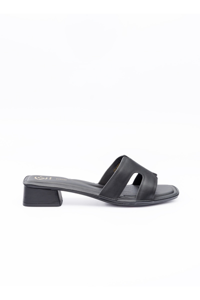 BATA Block Heel Minimal Sandals