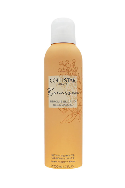Collistar Benessere Αφρόλουτρο Νερολί και Ελίχρυσος με υφή τύπου τζελ, 200 ml