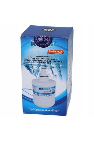 NO BRAND Filtru de apă pentru frigiderul Samsung Ice Pure RWF1100A, piesă de ...