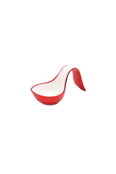 generel حامل ملاعق المطبخ بلاستيك 11 سم احمر و ابيض