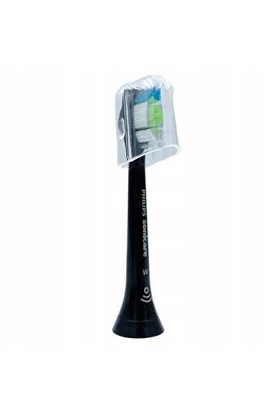 Philips Cap de periuță DiamondClean original 2 bucăți alb și negru