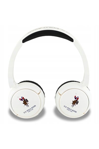 NO BRAND Căști Bluetooth Color Logo, albe