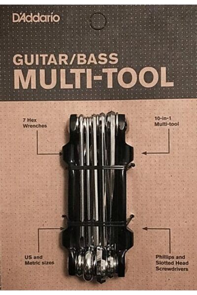 NO BRAND Accesoriu pentru chitară D'Addario Unealtă multifuncțională 10 în 1