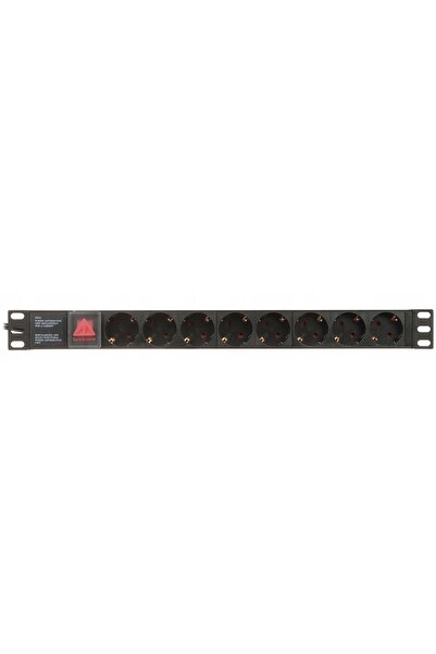 NO BRAND Prelungitor tip rack cu 8 prize, 230V, 1.8m