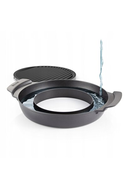 NO BRAND TESCOMA PREMIUM Tigaie grill fără fum 30,5 cm antiaderentă