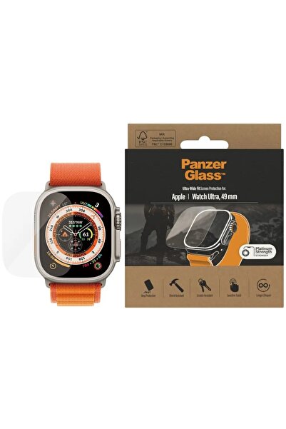 NO BRAND Sticlă pentru Apple Watch Ultra 49mm, PanzerGlass, temperată, întări...