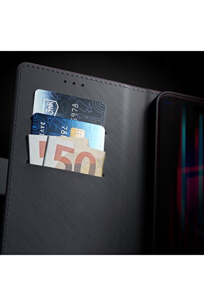 3MK Husă tip portofel Samsung S24+ S926 negru