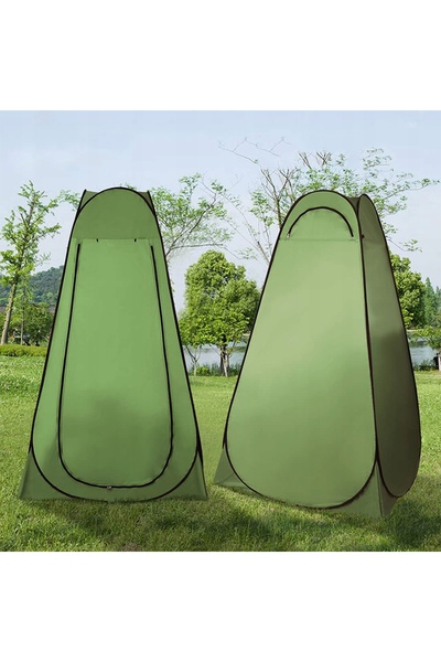 NO BRAND Cort WC mobil pentru camping și plajă, cort pop-up de exterior