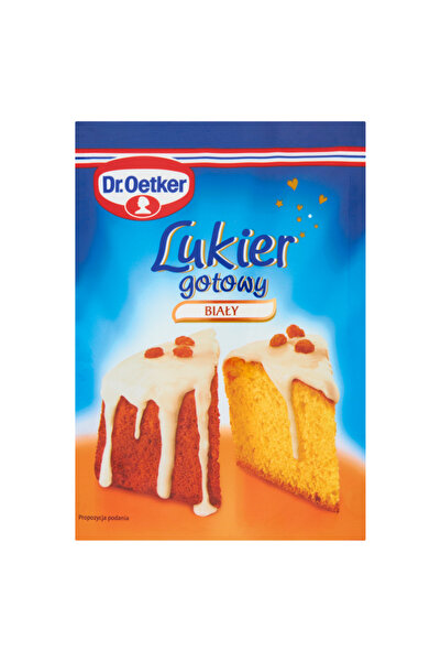 Dr. Oetker Glazura gata preparata alba 100 g