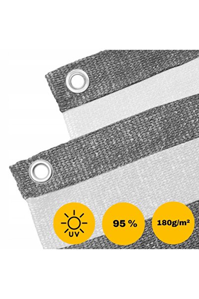 GoGarden Plasă de protecție UV pentru balcon/terasă, 95%, plasă de balcon 100...