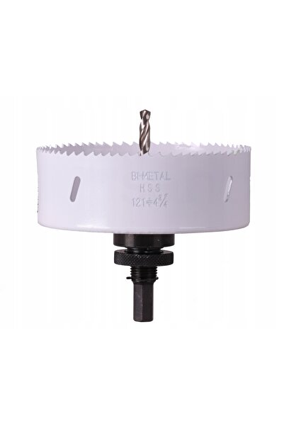 drel KORONKA 95mm BIMETAL freză pentru găuri + burghiu
