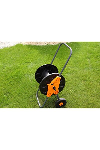 NO BRAND Furtun de grădină pe cărucior 20m 1/2 " Aspersor 3 racorduri Set de ...