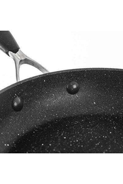 Orion Tigaie antiaderentă STONER cu înveliș de granit și marmură, 28 cm
